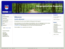Tablet Screenshot of burgergemeinde-kappelen.ch